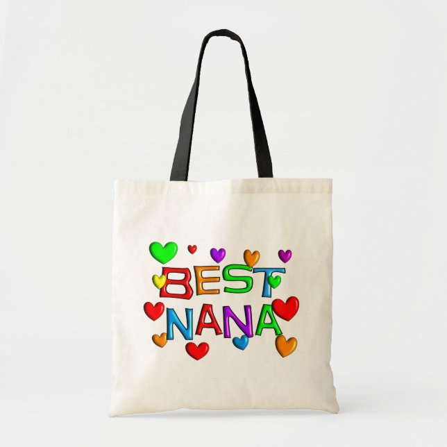 Best Nana T-Shirts & Gifts Tote Bag (Front)