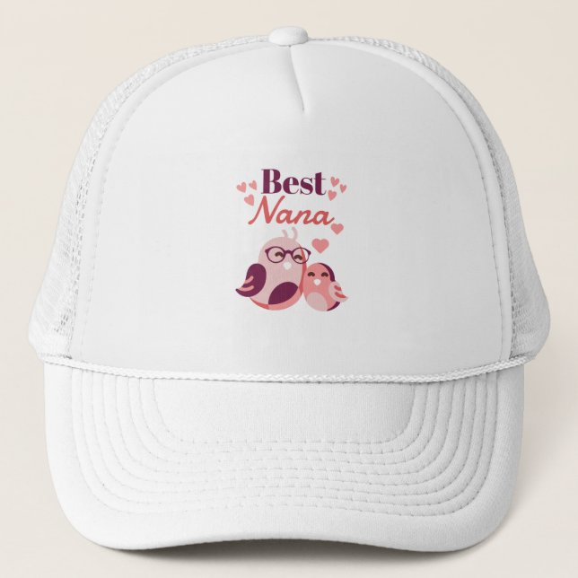 Best Nana  Trucker Hat (Front)
