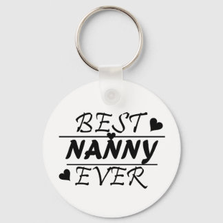 Best Nanny Ever Key Ring
