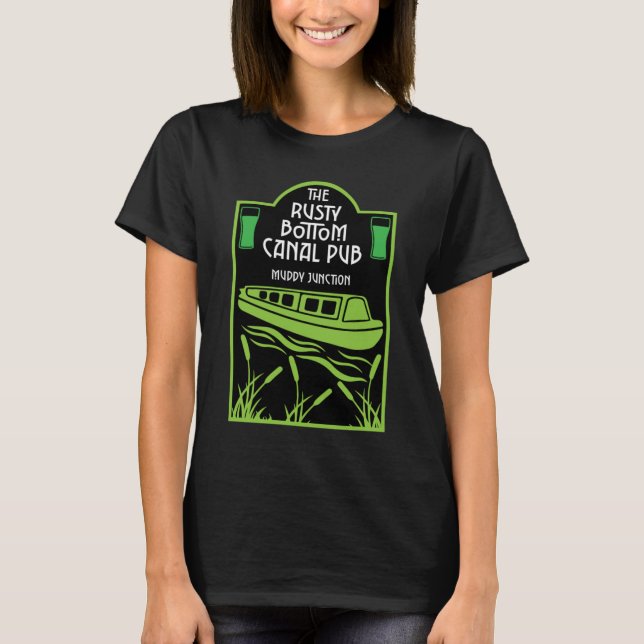 Best Narrowboat Pubs   T-Shirt (Front)