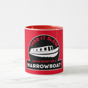 Best Narrowboats British Canal Boats Barges Mug