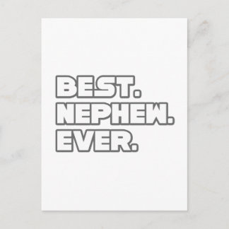 Best Nephew Ever Postcard