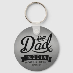 Best New Dad 2015 Key Ring