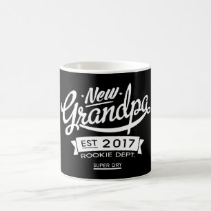 Best New Grandpa 2017 Dark Coffee Mug