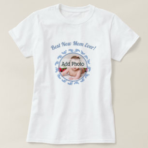 Best New Mum/Mother Family Photo baby boy T-Shirt