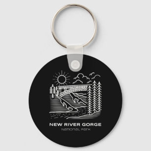 Best New River Gorge National Park Hike Key Ring