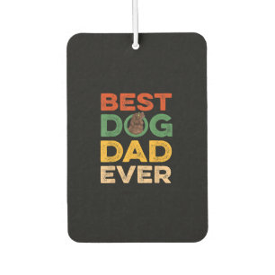 Best newfoundland dog dad ever gifts car air freshener
