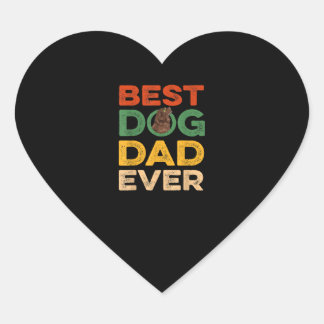 Best newfoundland dog dad ever gifts heart sticker