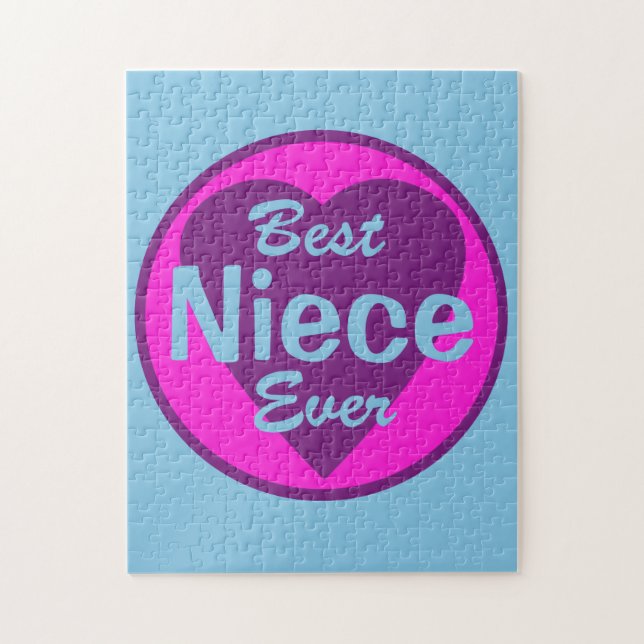 Best Niece Ever Jigsaw Puzzle (Vertical)