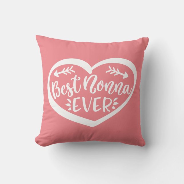 Best Nonna Ever Cushion (Front)
