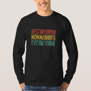 Best Nonna Ever Funny Grandma Mother's Day Mum Vin T-Shirt
