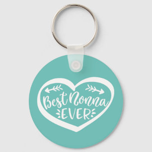 Best Nonna Ever Key Ring