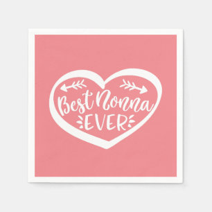 Best Nonna Ever Napkin