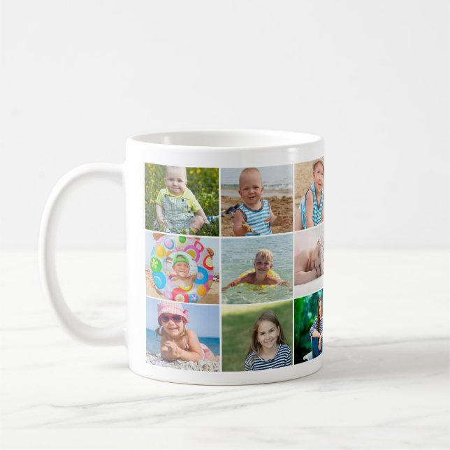 Best Nonna Grandmother 9 Photo  Coffee Mug (Left)