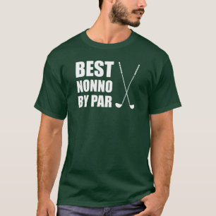Best Nonno By Par Italian Grandpa Golf T-Shirt