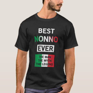Best Nonno Ever Italian Grandpa Gift T-Shirt