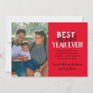 Best (NOT) Okayist Year Ever 2020 Holidays PHOTO Holiday Card