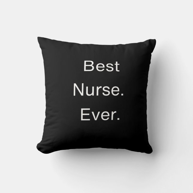 Best nurse ever cushion (Front)