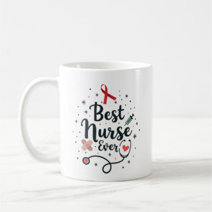Best Nurse Ever – Personalised Name Coffee Mug