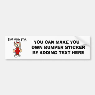 Best Nurse Ever Tshirts and Gifts Bumper Sticker