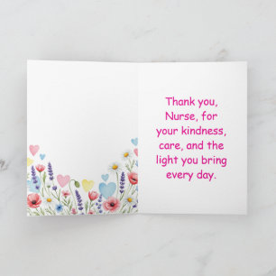Best Nurse Greeting Card