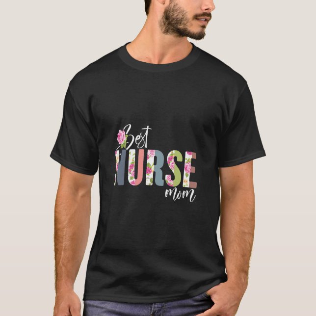 Best Nurse Mum T-Shirt (Front)