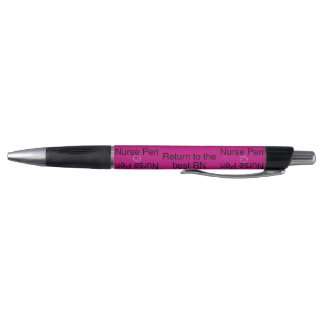 Best Nurse Pen Bright Pink