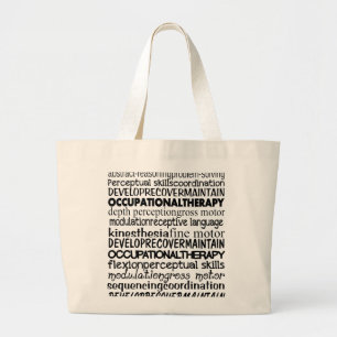 Best Occupational Therapy Gifts Large Tote Bag