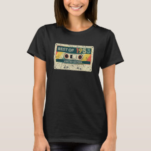 Best Of 1953 Funny 69 Year Old Birthday T-Shirt