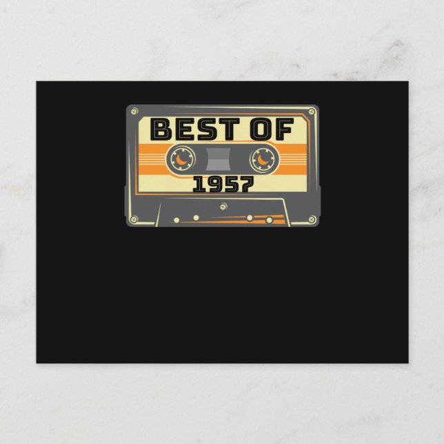 Best Of 1957 Tape Postcard (Front)