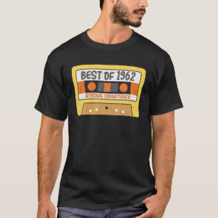 Best Of 1962 S Cassette Tape Player Vintage Retro T-Shirt