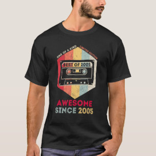 Best Of 2005 17th Birthday   17 Years Old T-Shirt