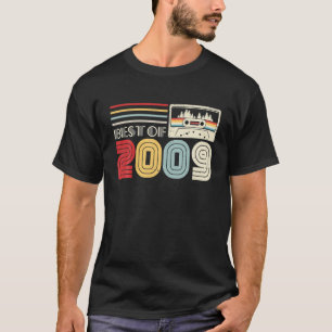 Best Of 2009 Cassette Tape 12Th Birthday 12 Years T-Shirt