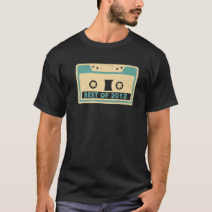 Best Of 2012 S Cassette Tape Player Vintage Retro T-Shirt