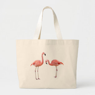 Best-of-Breed "flamingo" Large Tote Bag