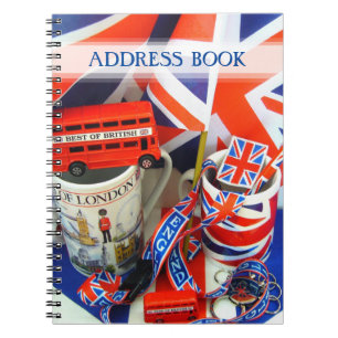 Best of British Souvenirs Adress Book