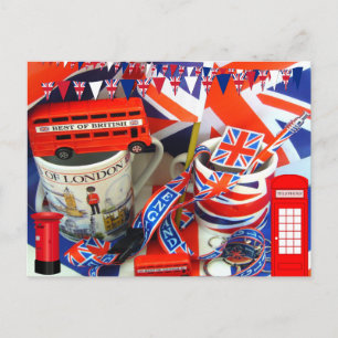 Best of British Souvenirs Postcard