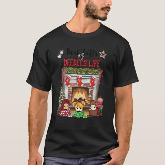 Best  Of Deedee Life Fireplace Christmas T-Shirt (Front)