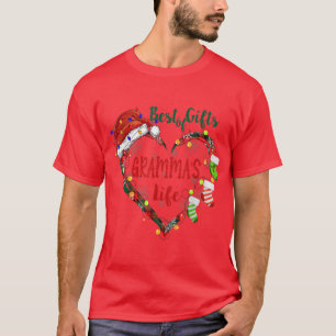 Best of Gifts in Gramma 's Life Heart Christmas li T-Shirt
