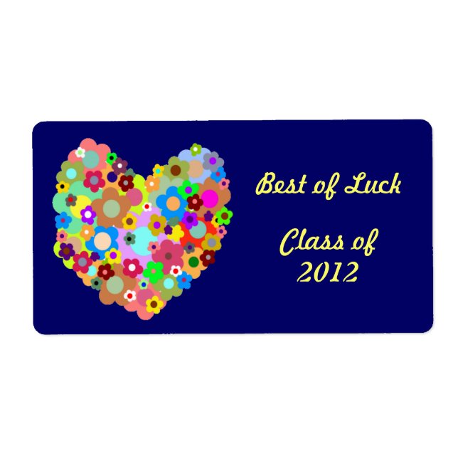 Best of Luck, Class of Candy Bar Wrapper (Front)