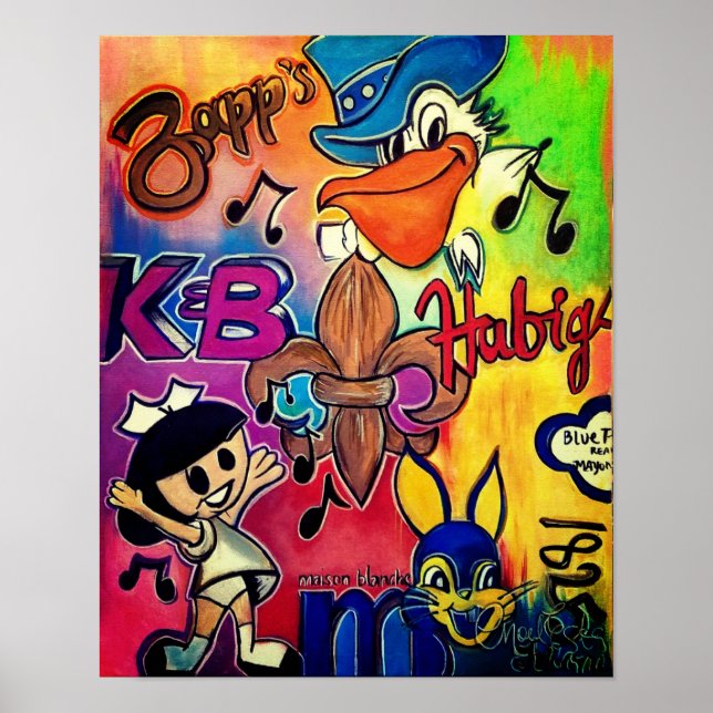 Best of Nola Print by Noel Estes 72marketing Art (Front)