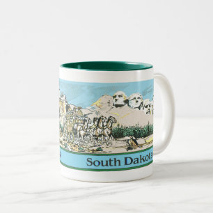 Best of South Dakota Two-Tone Coffee Mug