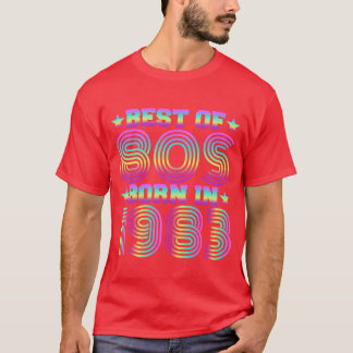 Best of the 80s Born in 1983 Vintage Birthday boy T-Shirt