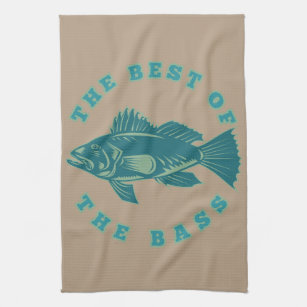 Best of the Bass Tea Towel
