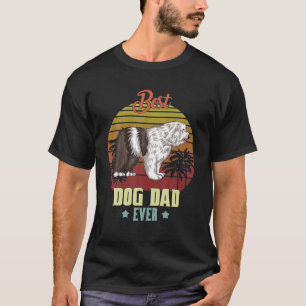Best Olde English Sheepdog Dad Ever Daddy Dog T-Shirt