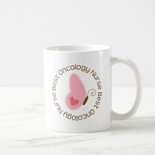 Best Oncology Nurse Coffee Mug (Right)