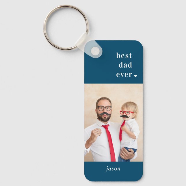 Best One Editable Colour Custom Photo Keychain (Front)
