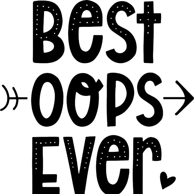 Best Oops Ever Baby Bodysuit (Best Oops Ever Baby Bodysuit)