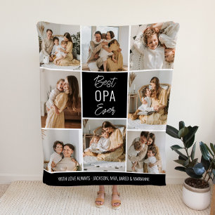 Best OPA Ever Custom Fleece Blanket