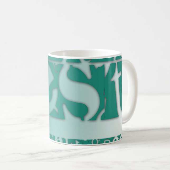 Best Original Typography Mug (Front Right)